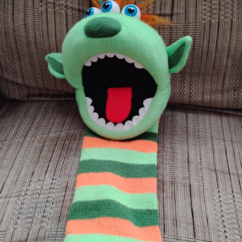 Alien Sock Puppet